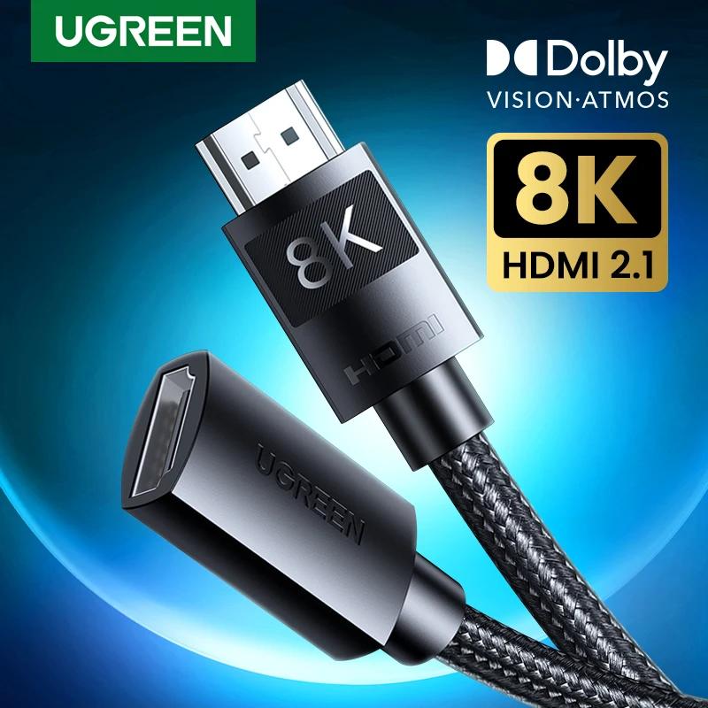 UGREEN  ̺ PS5  HDMI 2.1 ̺ GoPro Hero 8 8K/60Hz 4K/120Hz ʰ 48Gbps eARC HDCP 8K ̺ HDMI 2.1